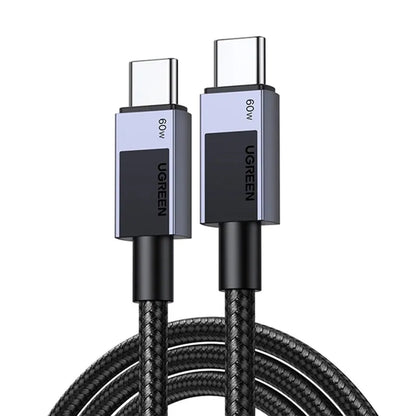 Cavo Dati e Ricarica USB-C - USB-C UGREEN L524, 60W, 1m, Grigio