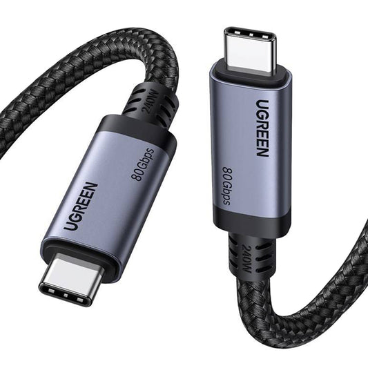 Cavo Dati e Ricarica USB-C - USB-C UGREEN L706 (65383), 240W, 1m, Nero