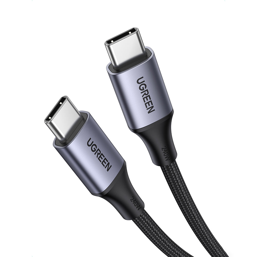 Cavo Dati e Ricarica USB-C - USB-C UGREEN US535, 240W, 1m, Grigio