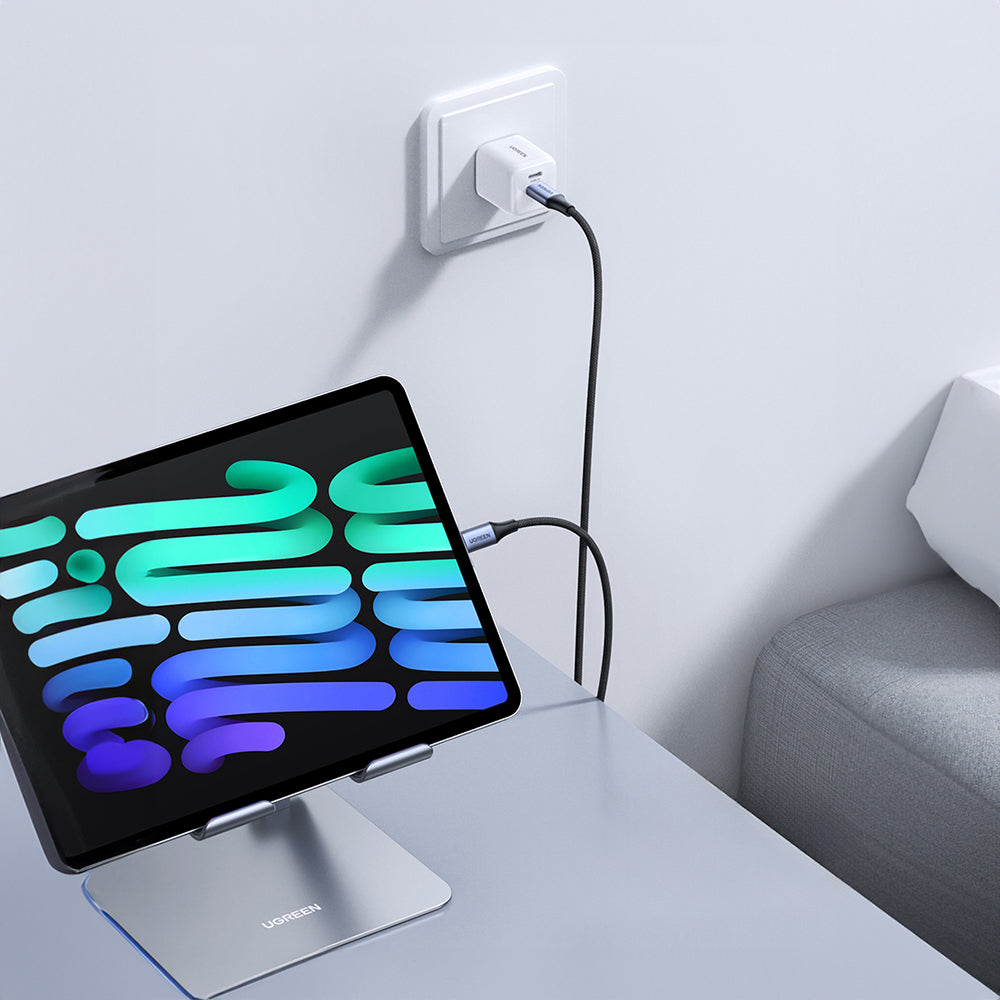 Cavo Dati e Ricarica USB-C - USB-C UGREEN US535, 240W, 1m, Grigio