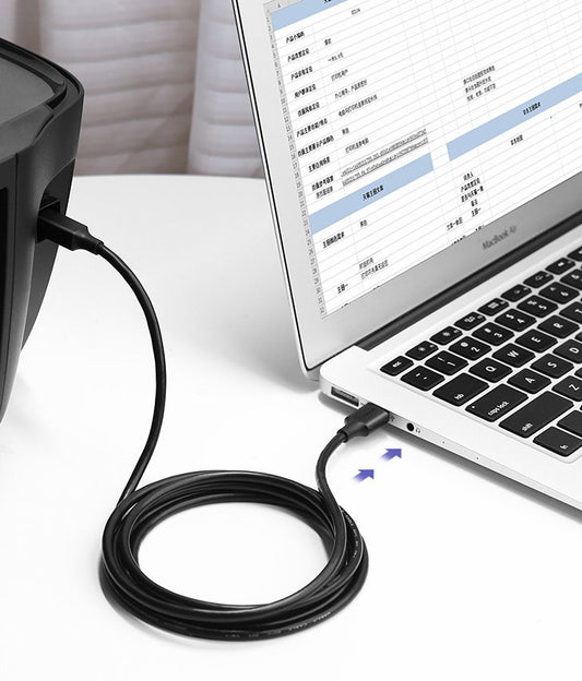 Cavo Stampante UGREEN US135, USB-A - USB-B, 1.5m, Nero
