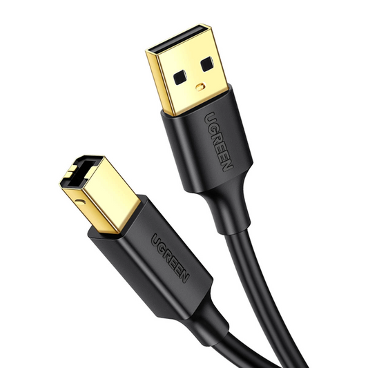 Cavo Stampante UGREEN US135, USB-A - USB-B, 5m, Nero