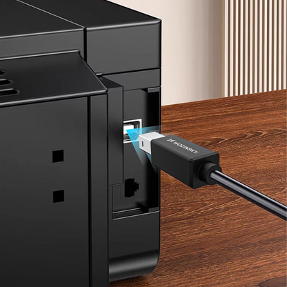 Cavo Stampante WZK WKDDY1S, USB-C - USB-B, 1m, Nero