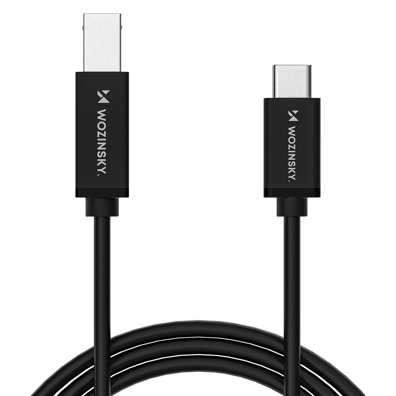 Cavo Stampante WZK WKDDY1S, USB-C - USB-B, 1m, Nero