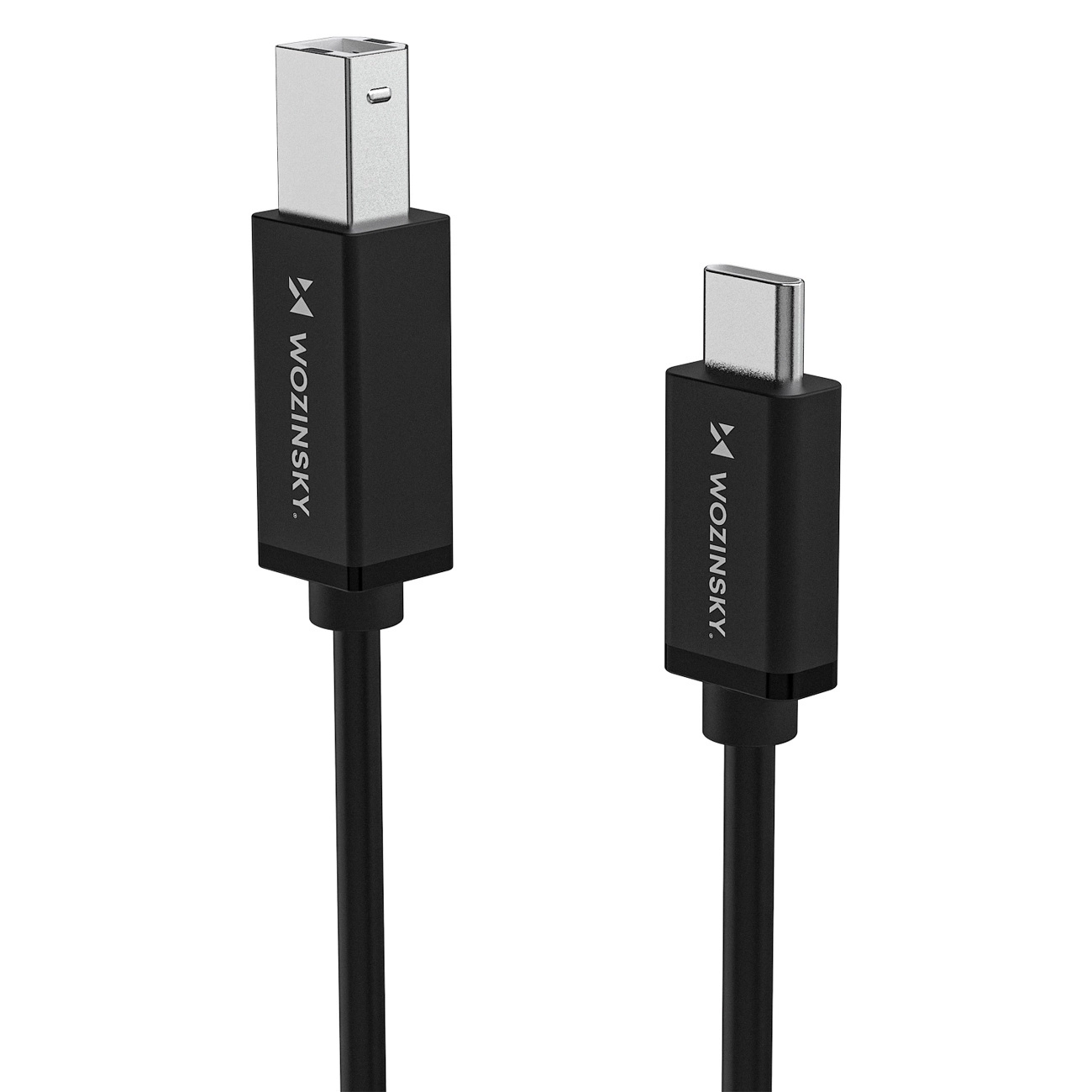 Cavo Stampante WZK WKDDY2S, USB-C - USB-B, 2m, Nero