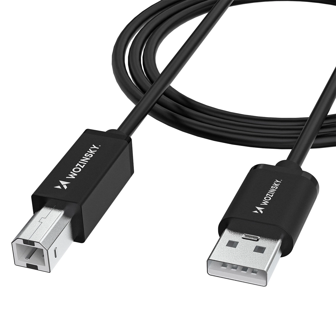 Cavo Stampante WZK WKDDY3S, USB-A - USB-B, 2m, Nero