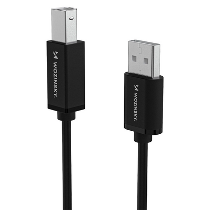 Cavo Stampante WZK WKDDY3S, USB-A - USB-B, 2m, Nero