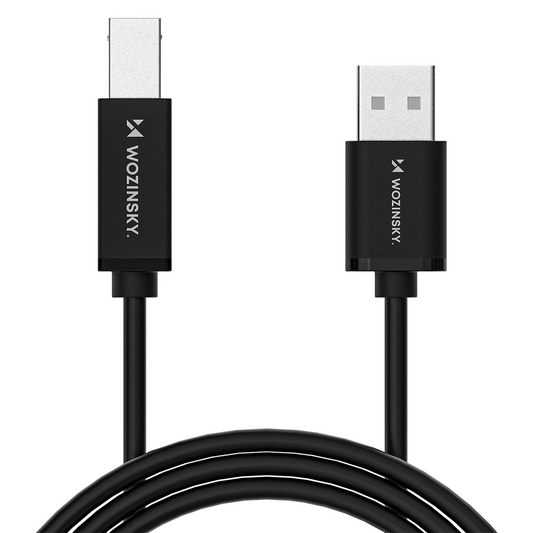 Cavo Stampante WZK WKDDY3S, USB-A - USB-B, 2m, Nero