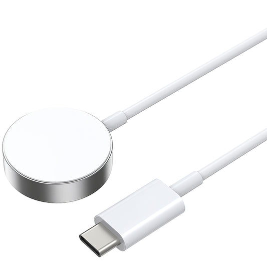 BWOO WL-18 Wireless Charger for Apple Watch Series, USB-C, White