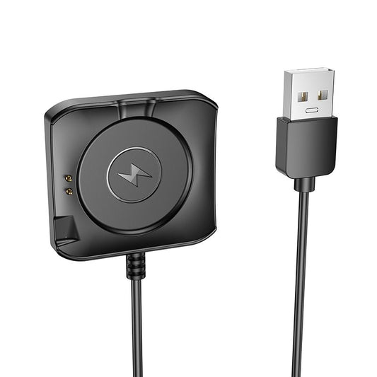 Cavo di Ricarica per Smartwatch HOCO Y28, USB-A, Nero