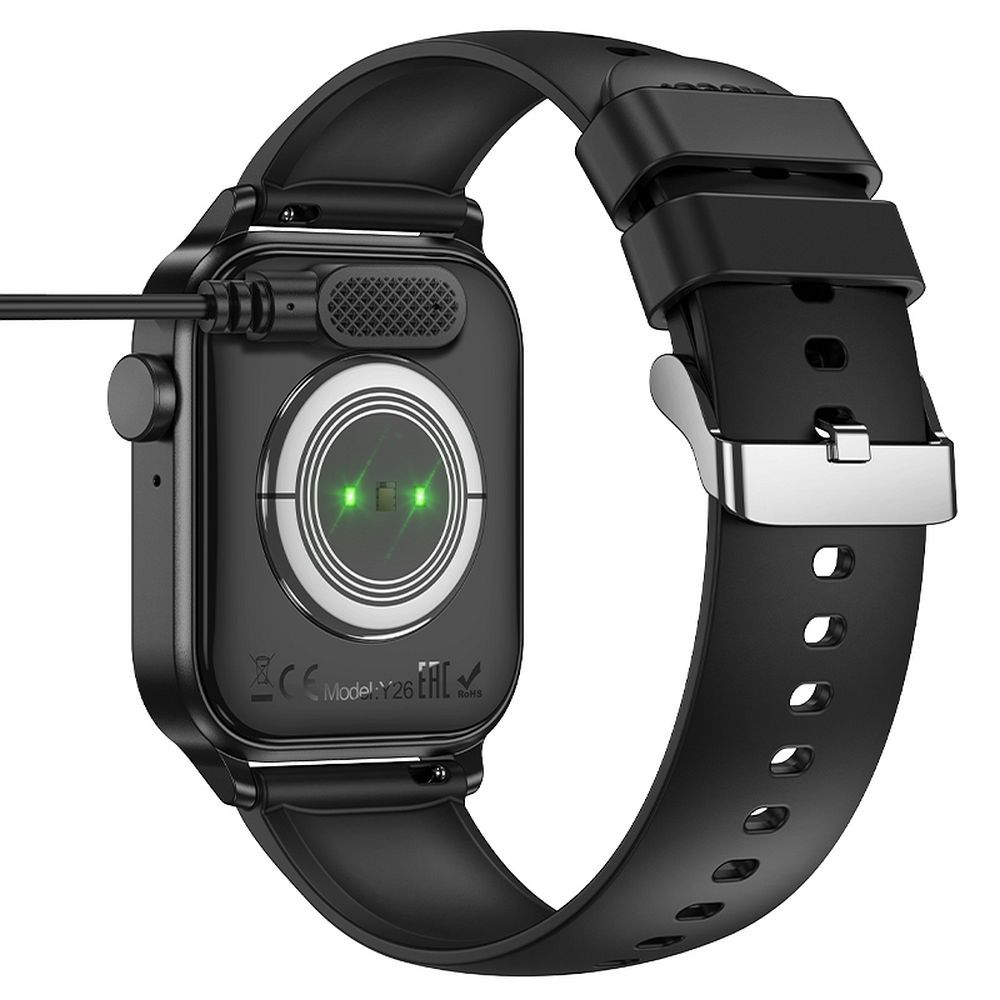 Cavo di Ricarica per Smartwatch HOCO Y26 / Y27, USB-A, Nero