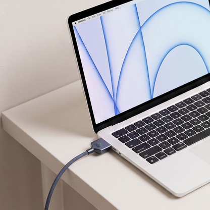 Cavo di Ricarica Tech-Protect MMC01 Ultraboost, USB-C - MagSafe 3, 140W, 3m, Blu Navy