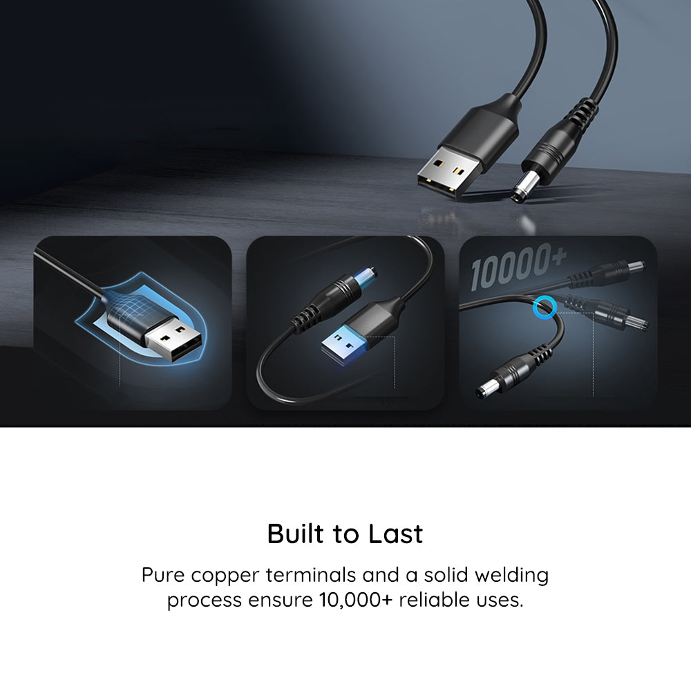 Cavo di Ricarica Techsuit AC21 ChargeNest, 1.5m, 11in1, Nero