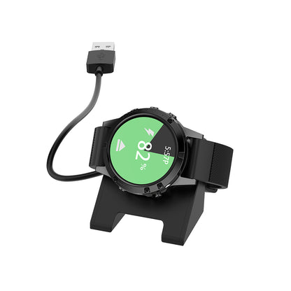 Cavo di Ricarica Techsuit TGC3 per Garmin Fenix 5 Plus / 7X / 6X / 6 / 5, USB-A, Nero