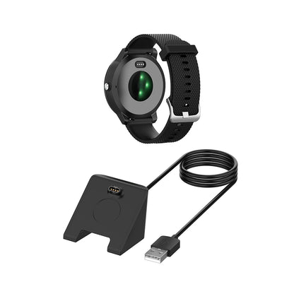 Cavo di Ricarica Techsuit TGC3 per Garmin Fenix 5 Plus / 7X / 6X / 6 / 5, USB-A, Nero