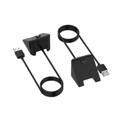 Cavo di Ricarica Techsuit TGC3 per Garmin Fenix 5 Plus / 7X / 6X / 6 / 5, USB-A, Nero