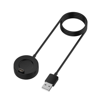 Cavo di Ricarica Techsuit TGC4 per Garmin Fenix 5 Plus / 7X / 6X / 6 / 5, USB-A, Nero
