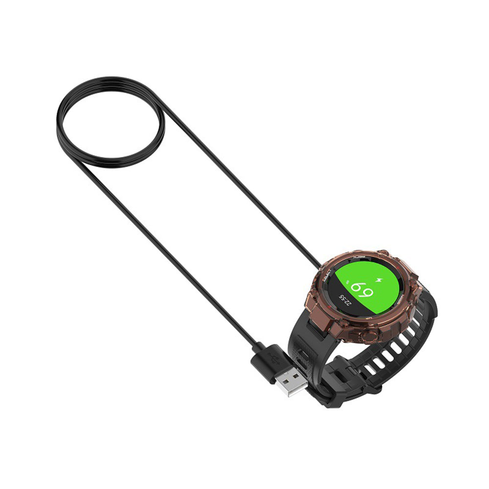 Cavo di Ricarica Techsuit THA2 per Amazfit Watch Series, USB-A, Nero