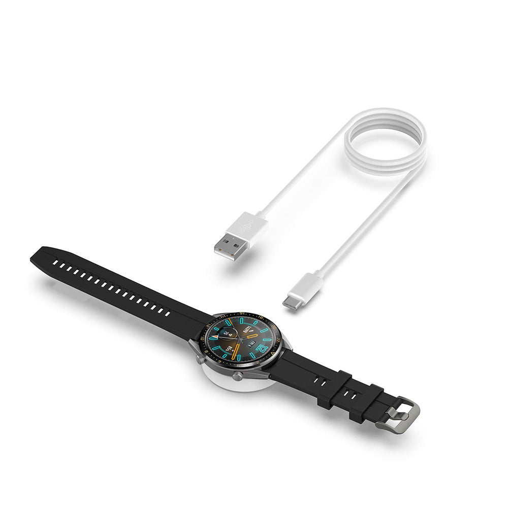 Techsuit THC3 Charging Cable for Honor Watch / Huawei Watch Series, USB-A, White