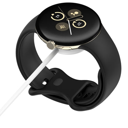 Cavo di Ricarica Techsuit THC5 per Google Pixel Watch 3 45mm / Watch 3 41mm, USB-C, Bianco