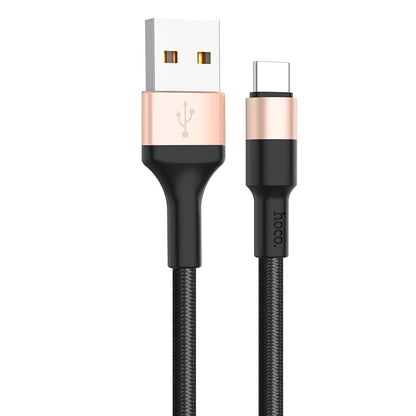 Cavo Dati e Ricarica USB-A - USB-C HOCO X26 Xpress, 18W, 1m, Dorato