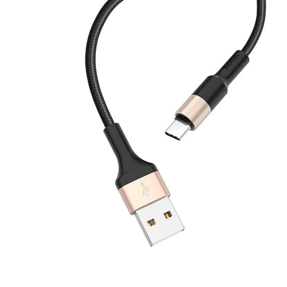 Cavo Dati e Ricarica USB-A - USB-C HOCO X26 Xpress, 18W, 1m, Dorato