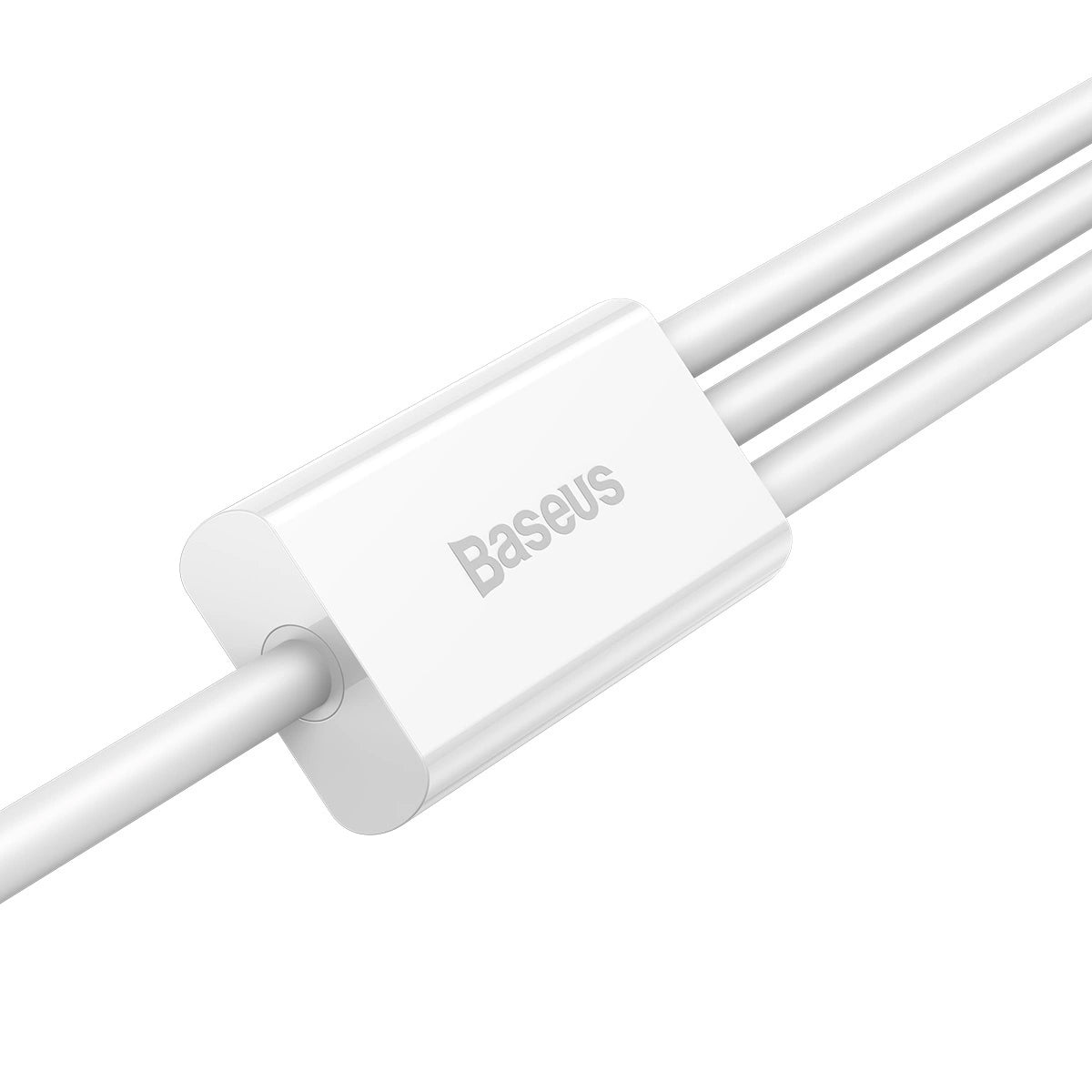 Cavo di ricarica USB-A - Lightning / microUSB / USB-C Serie Baseus Superior 3in1, 20W, 0,5 m, bianco 