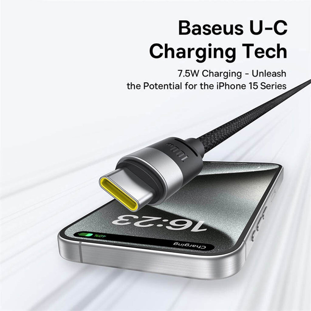 Cavo di Ricarica USB-A - Lightning / microUSB / USB-C Baseus StarSpeed 3in1, 20W, 0.6m, Nero P10319900111-00