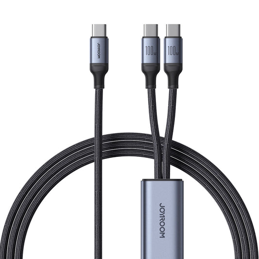 Cavo di ricarica USB-C - Joyroom USB-C SA21-1T2, 100W, 1,5 m, nero 