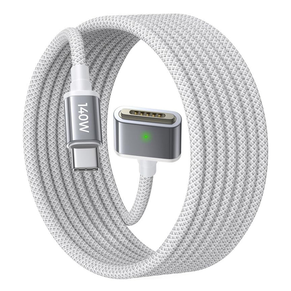 USB-C Charging Cable - MagSafe 3 Lisen, 140W, 2m, Silver YL0123070001
