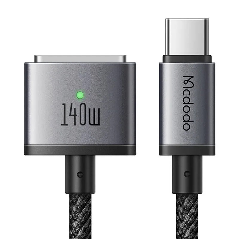 Cavo di Ricarica McDodo CA-1470, USB-C - MagSafe 3, 140W, 2m, Nero