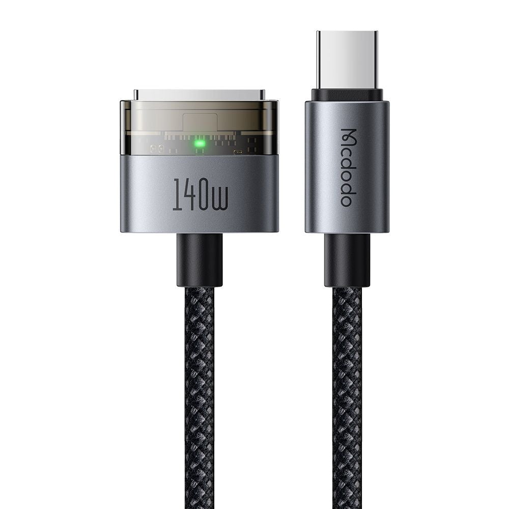 Cavo di Ricarica McDodo CA-2070, USB-C - MagSafe 3, 140W, 2m, Nero