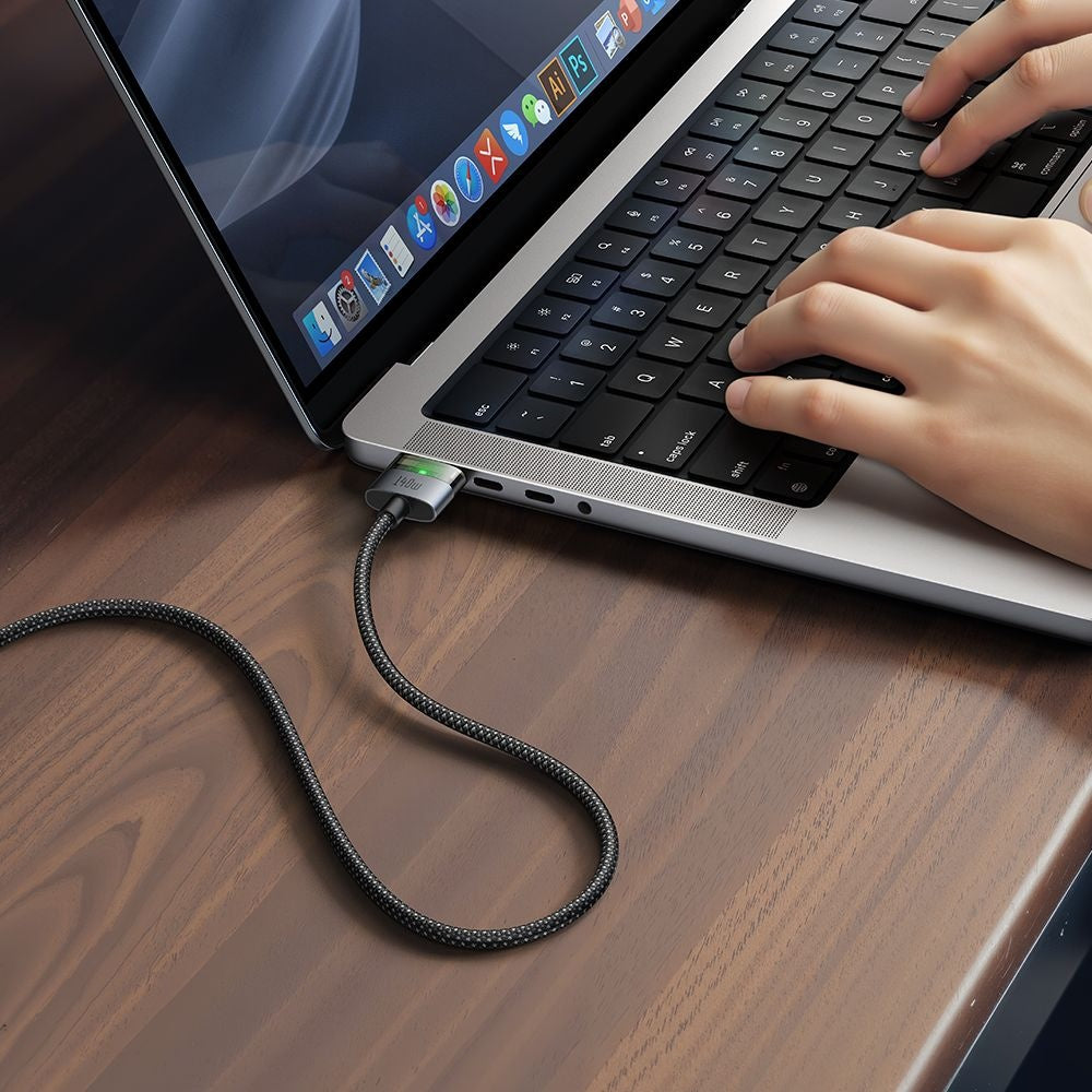 Cavo di Ricarica McDodo CA-2070, USB-C - MagSafe 3, 140W, 2m, Nero