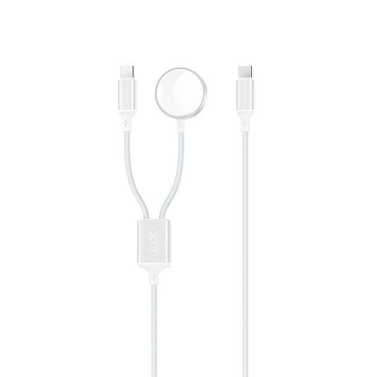 Caricabatterie Wireless XO Design CX030 per Apple Watch Series, USB-C, Bianco