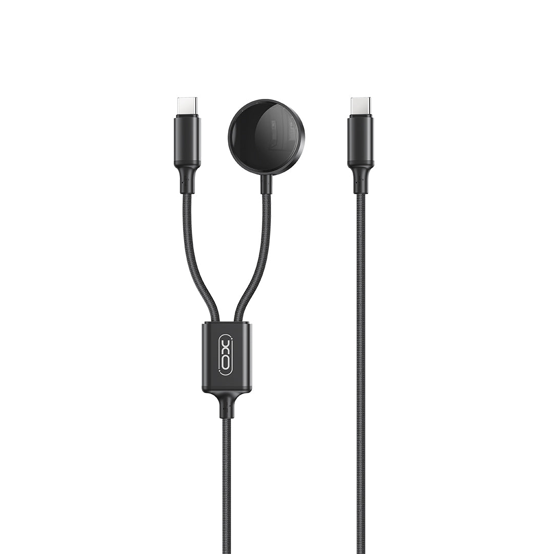 Caricabatterie Wireless XO Design CX030 per Apple Watch Series, USB-C, Nero