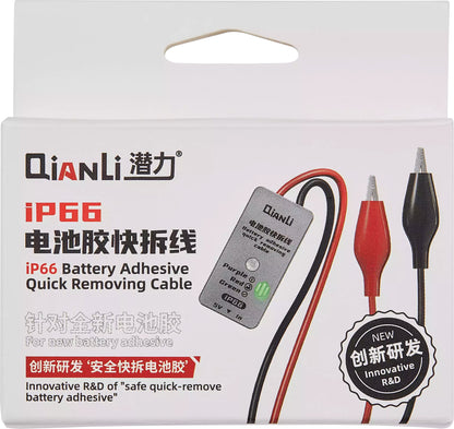 Battery Adhesive Removal Cable QIANLI iP66