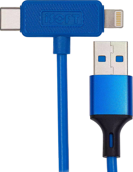 Cavo Lightning / USB-C iSOFT IS-006 Easy Restore Mode per la serie Apple iPhone