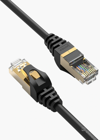 Cavo di Rete Orico PUG-C7, UTP, Cat7, 3m, Nero
