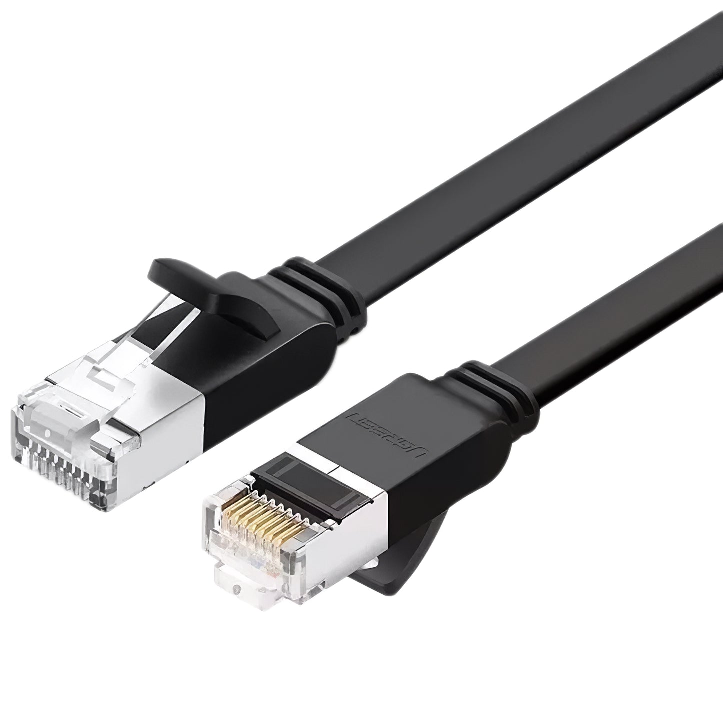 UGREEN Cavo di rete NW101 piatto, UTP, Cat6, 1m, nero 
