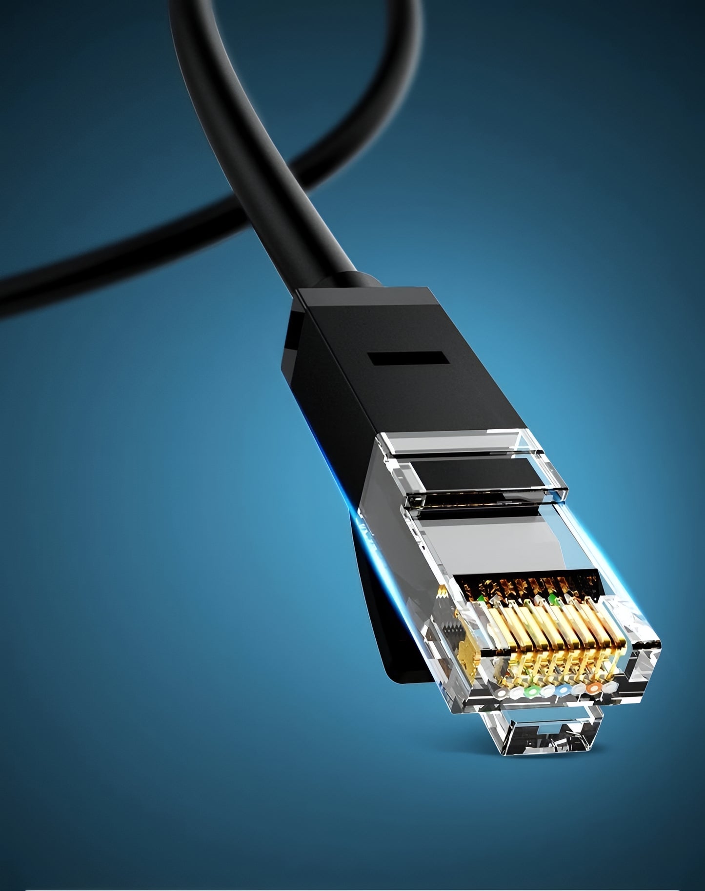 Cavo Retea UGREEN NW102, UTP, Cat6, 5m, Nero