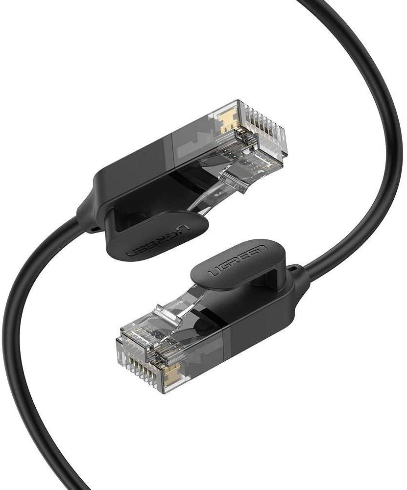 Cavo Retea UGREEN NW122, UTP, Cat6A, 1.5m, Nero