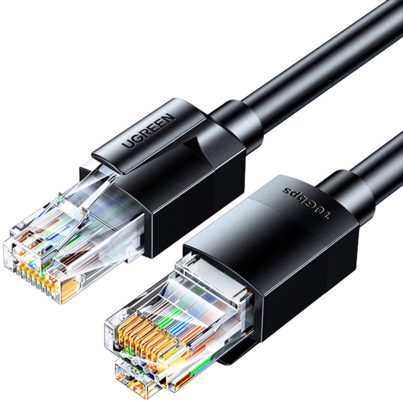 Cavo di Rete UGREEN NW315, UTP, Cat6A, 1m, Nero