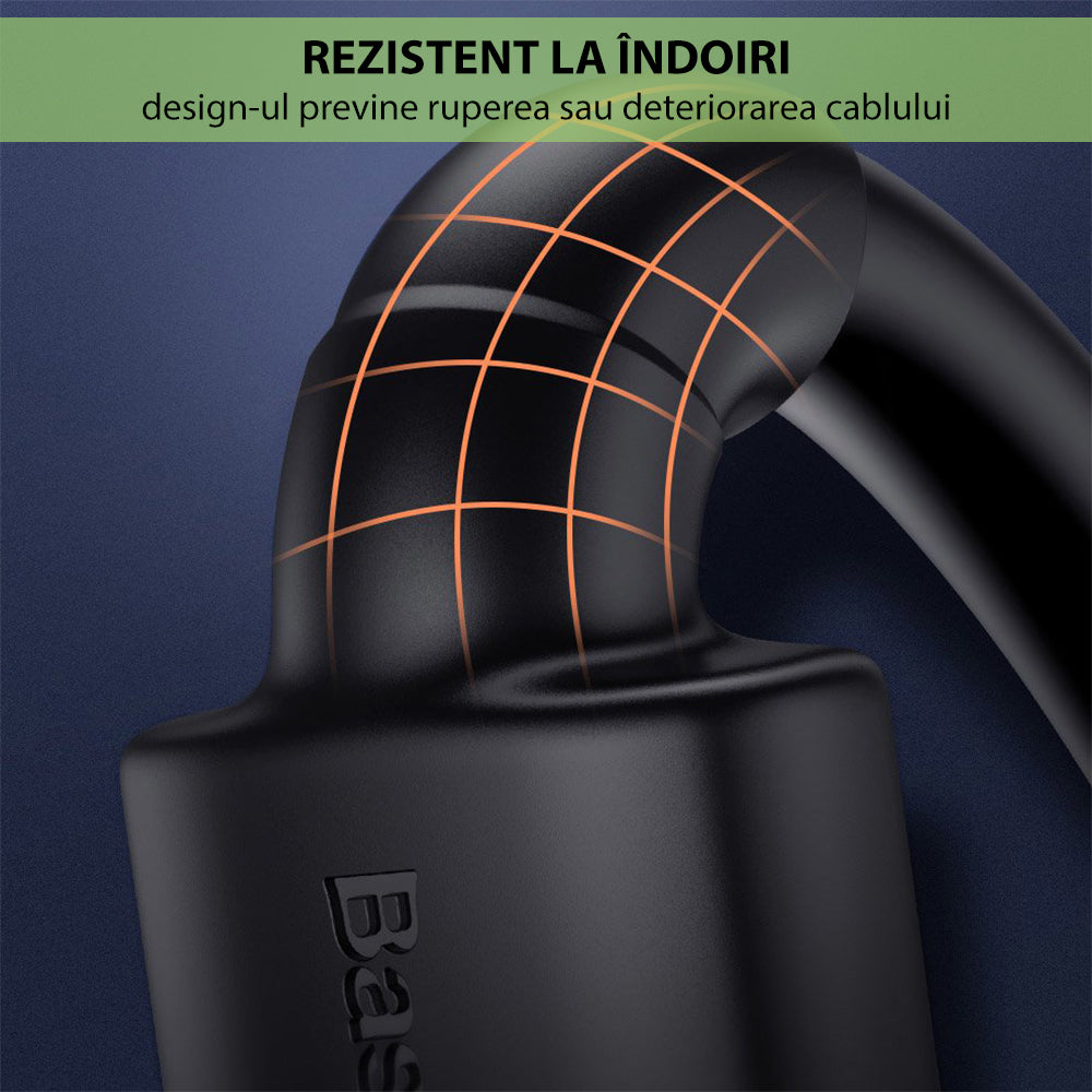 Cavo Video Baseus Cafule, HDMI - HDMI, 4K, 5m, Nero CADKLF-H01