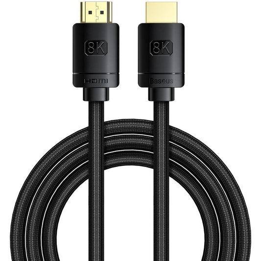 Cavo Video Baseus High Definition, HDMI - HDMI, 8K, 2m, Nero CAKGQ-K01