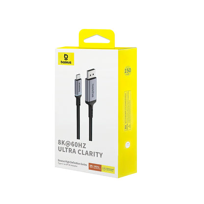 Cavo audio e video USB-C - DisplayPort USB-C Baseus Ultra Clarity, 8K, 1,5 m, nero B006337070D111-00 