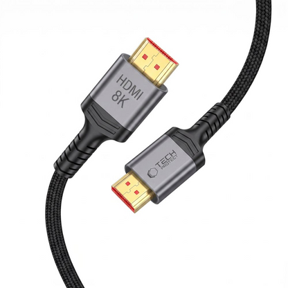 Tech-Protect Ultraboost 2 Video Cable, HDMI - HDMI, 8K, 2m, Black