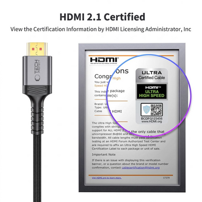 Tech-Protect Ultraboost 2 Video Cable, HDMI - HDMI, 8K, 3m, Black