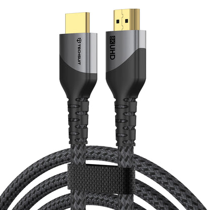 Techsuit NexusVision Pro CX3 Video Cable, HDMI - HDMI, 8K, 2m, Gray