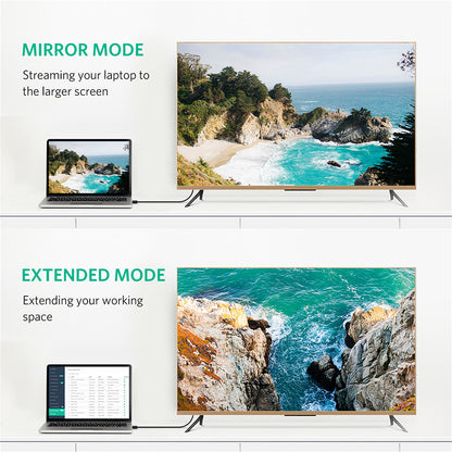 Cavo Video UGREEN DP102, DisplayPort - DisplayPort, 4K, 2m, Nero