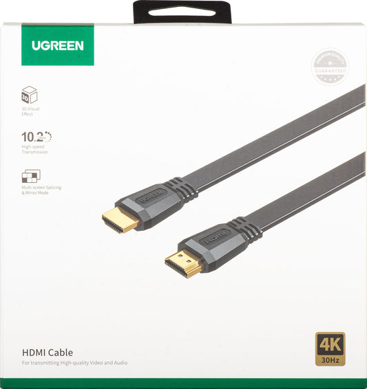 Cavo Video UGREEN ED015, HDMI - HDMI, 4K, 5m, Nero